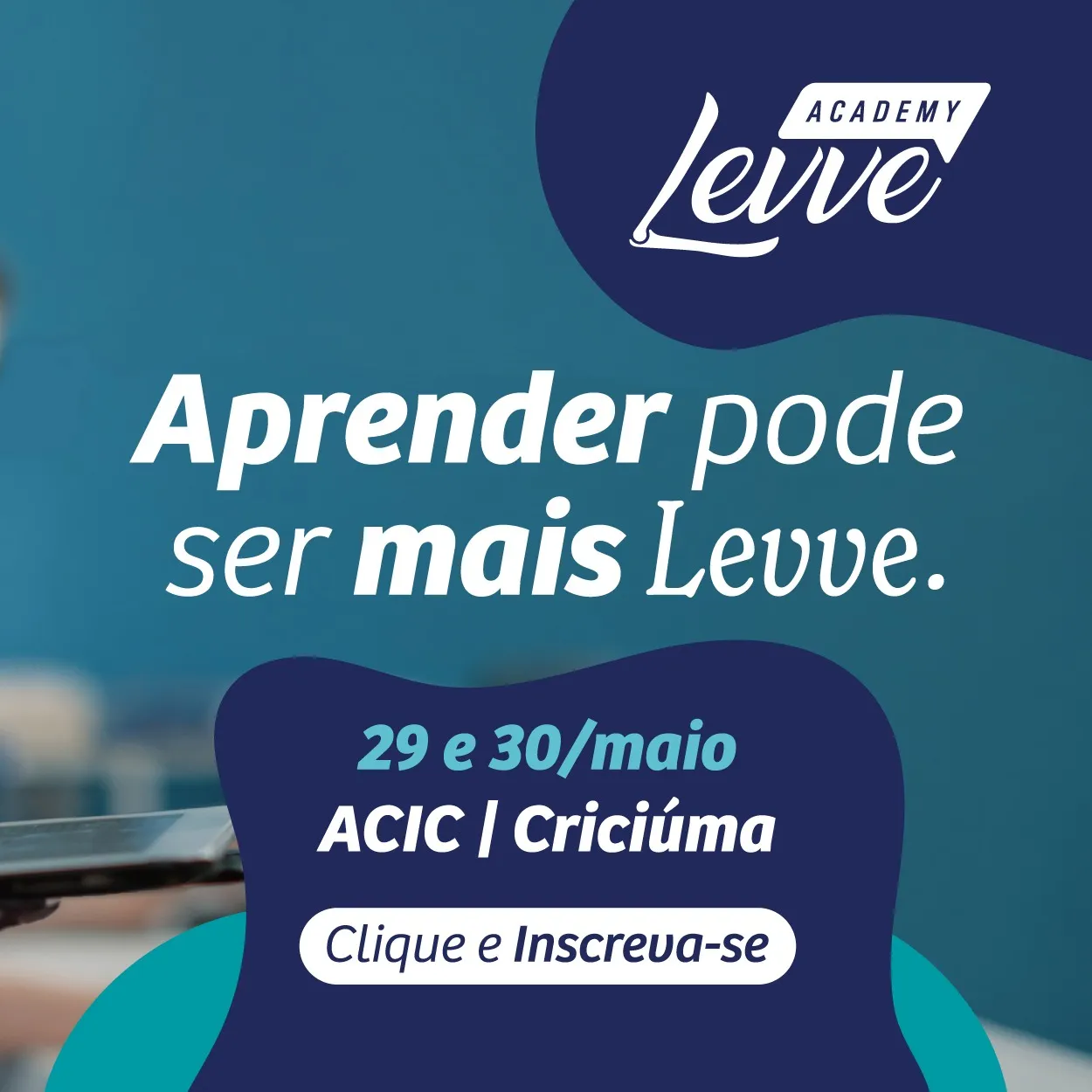 Inscreva-se no Levve Academy 2026
