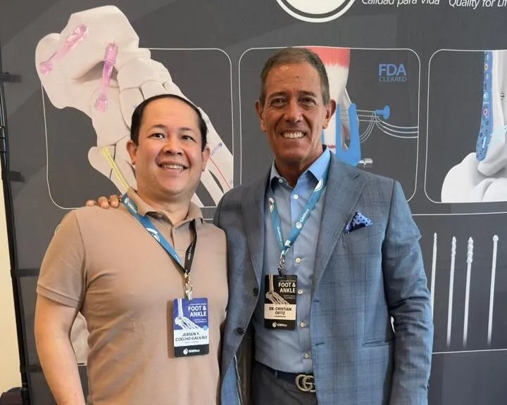 Dr. Jebsen Galvão participa do Curso de Atualização da GMReis de Pé e Tornozelo