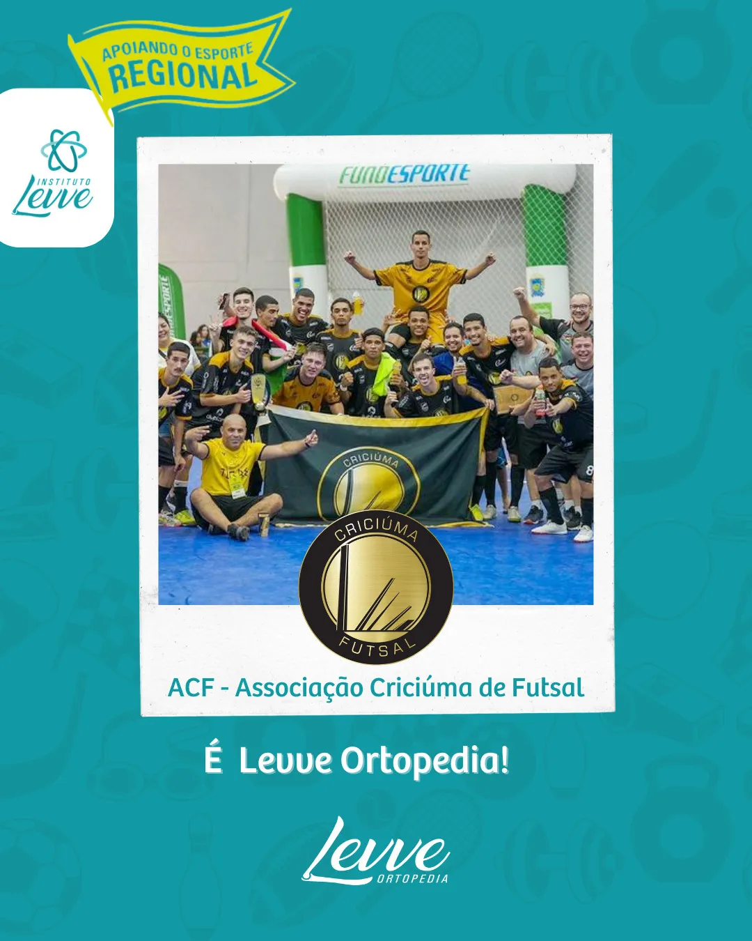 levve ortopedia acf futsal criciuma