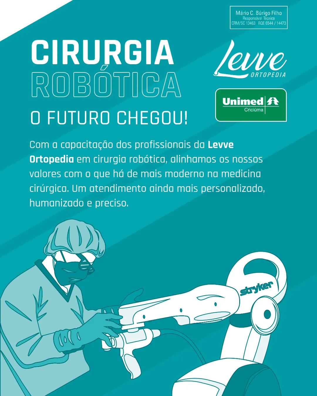 cirurgia-robotica-levve-ortopedia-unimed-criciuma