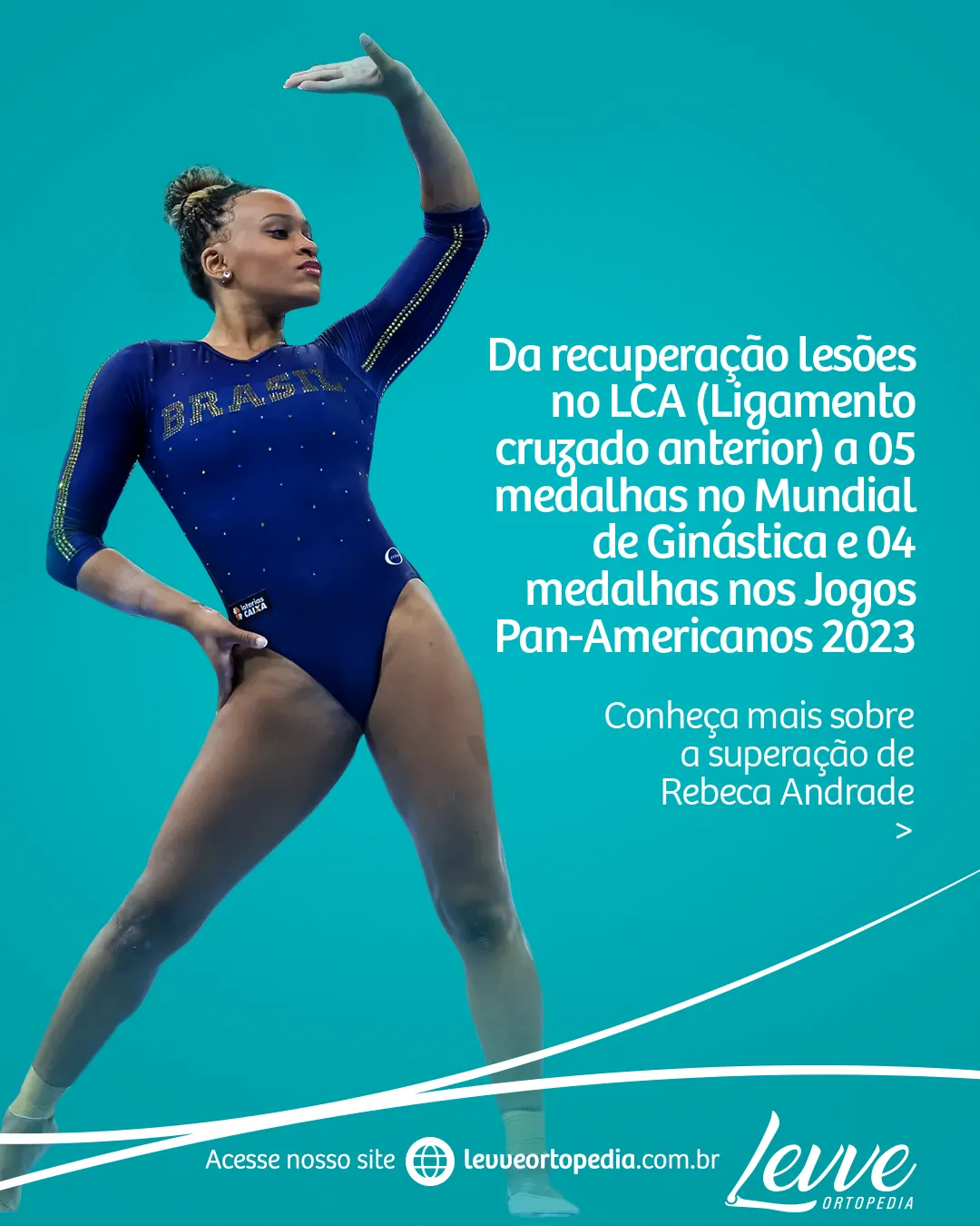 Da recuperação de duas lesões no LCA a 05 medalhas no Mundial de Ginástica e 04 medalhas nos Jogos Pan-Americanos 2023