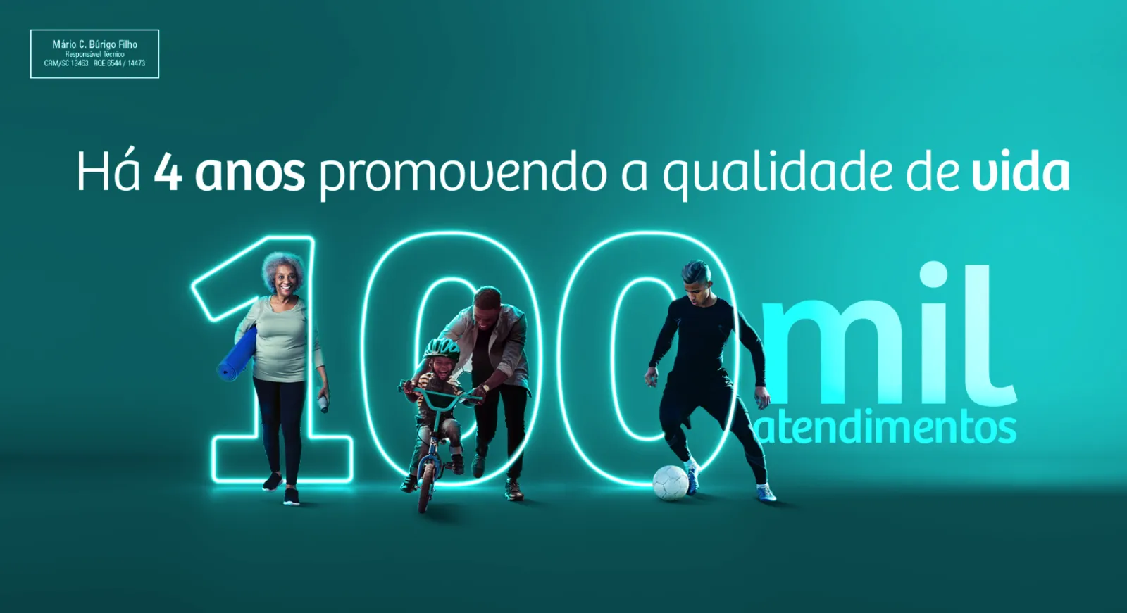 levve ortopedia 100 mil atendimentos criciuma
