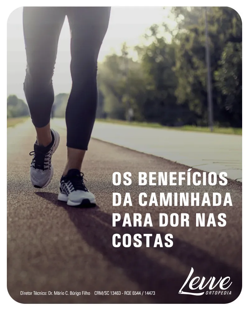 Os benefícios da caminhada para dor nas costas