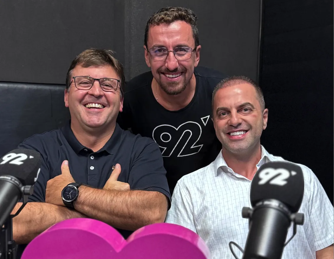Dr. Marinho Búrigo e Dr. Ericsson Pires no “Papo Levve” com Mateus Mastella