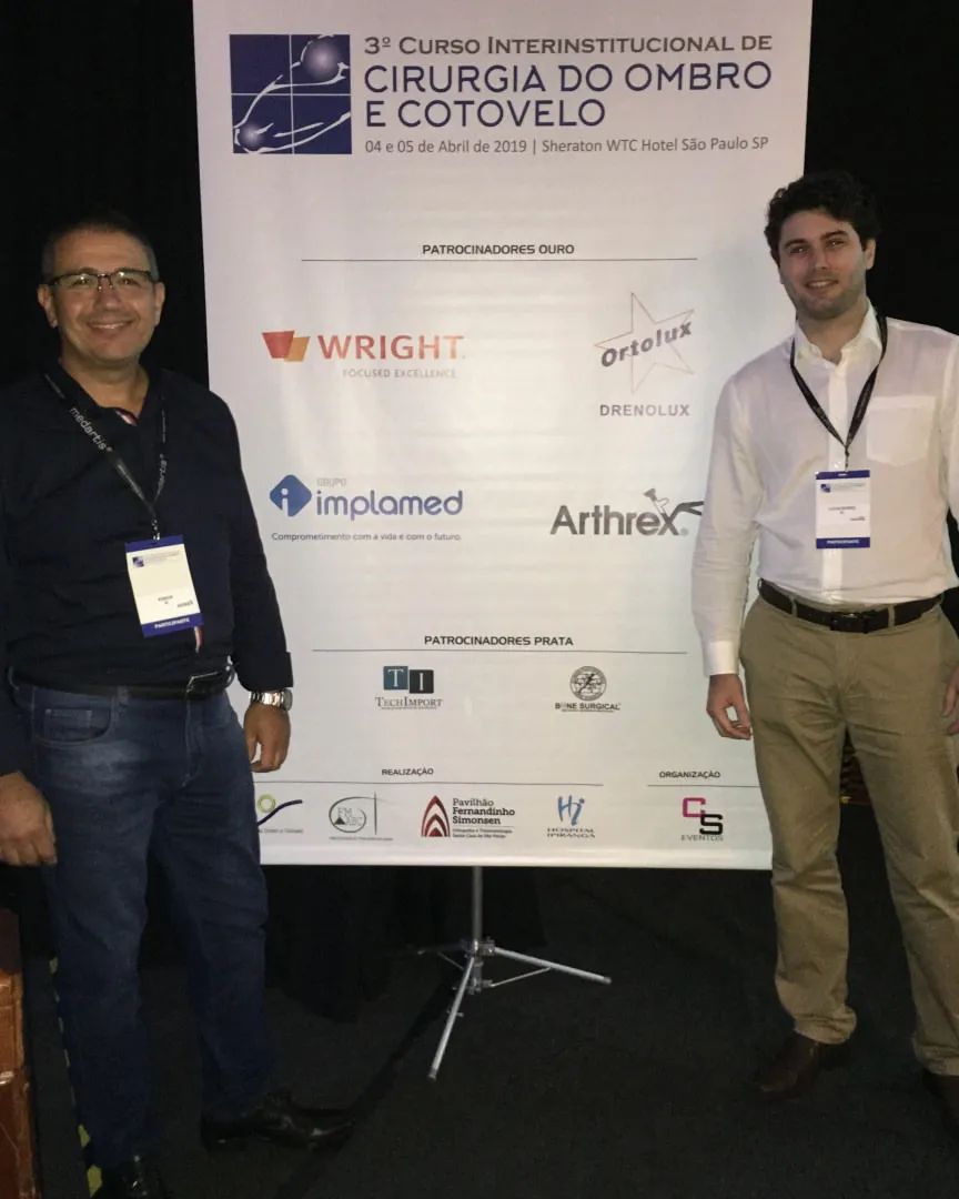 Levve Ortopedia presente no 3º Curso Interinstitucional de Cirurgia do Ombro e Cotovelo