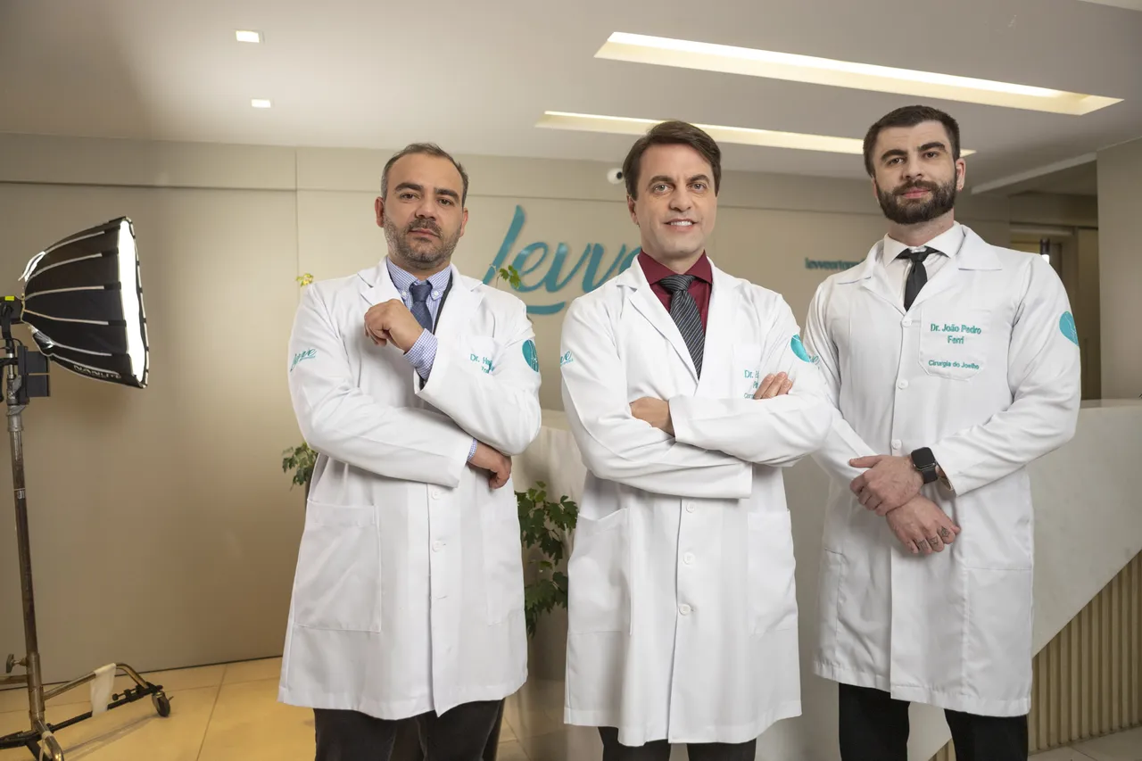 Especialistas em joelho da Levve Ortopedia