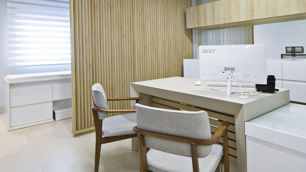 Interior da unidade da Levve Ortopedia em Criciúma